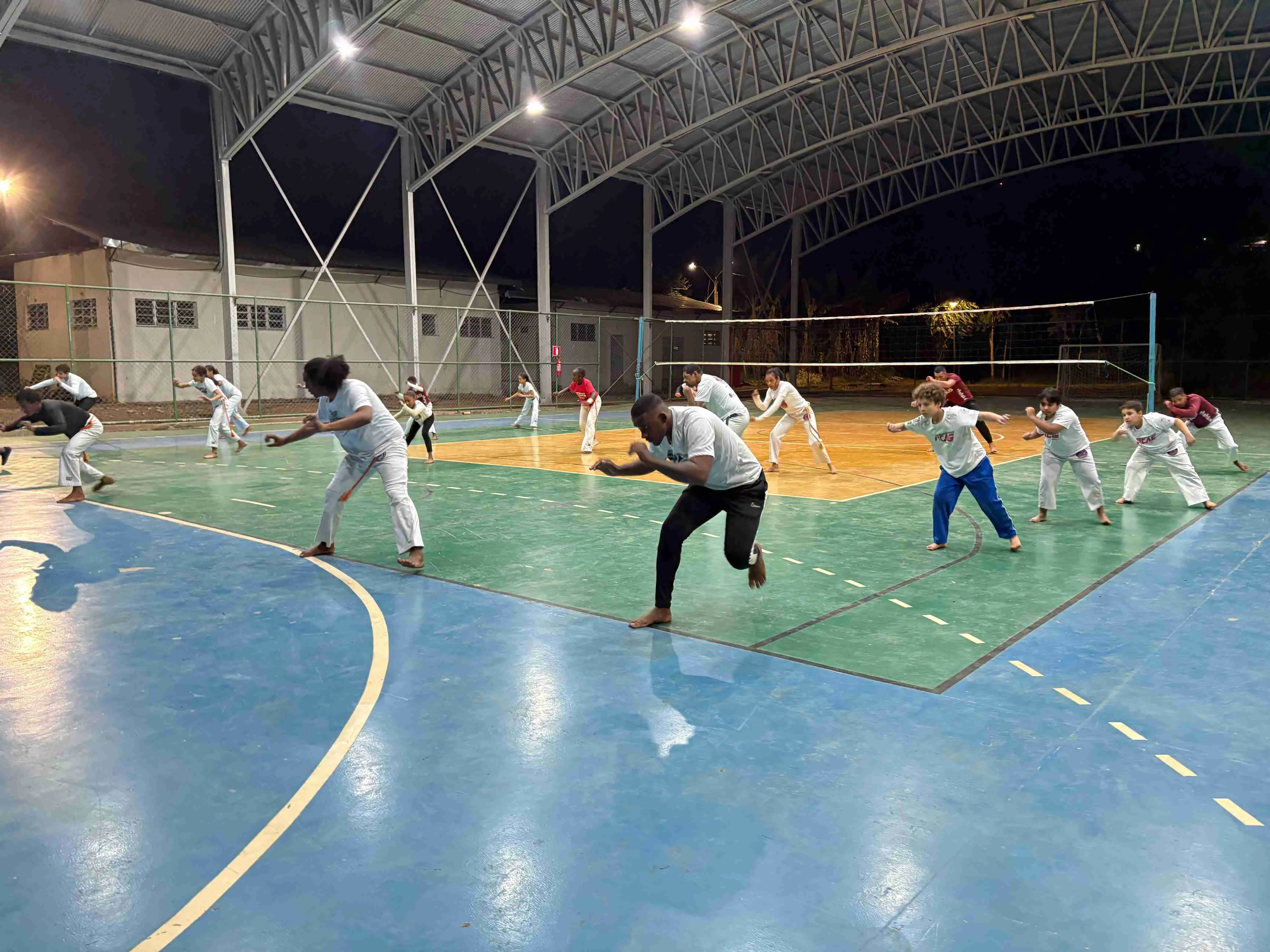 Roda de capoeira em Ponte Nova